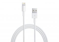 Cable Usb vers lightning 1 mètre pour Iphone 5/5S/5C/6/7... GENERIQUE (vrac/bulk) blanc