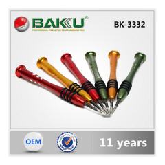Kit de 6 tournevis de précision BAKU BK-3332-C