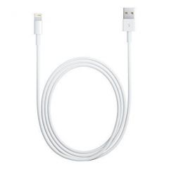 Cable Usb ORIGINAL Lightning 2 métres Apple Iphone 5/5S/6/7/8 MD819ZM/A (vrac/bulk) blanc