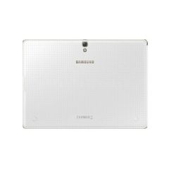 Face arrière ORIGINALE Samsung T800 Galaxy Tab S 10.5 SERVICE PACK GH98-33446B blanc contour or