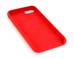 Housse de protection silicone rigide pour iPhone SE 2020/iPhone SE 2022 / iPhone 8 / iPhone 7 (Boite/BLISTER) rouge