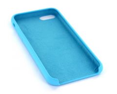 Housse de protection silicone rigide pour iPhone SE 2020/iPhone SE 2022 / iPhone 7/iPhone 8 (Boite/BLISTER) bleu