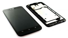 Ecran lcd avec vitre tactile pour Asus Zenfone Selfie 5.5 ZD551KL avec chassis noir