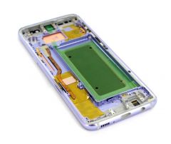 Ecran lcd avec vitre tactile pour Samsung G950 Galaxy S8 avec chassis violet