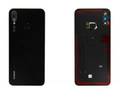 Face arrière ORIGINALE Huawei P Smart Plus avec bouton home 02352CAH noir