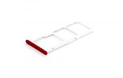 Support sim pour Huawei Y7 2018 rouge