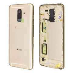 Face arrière ORIGINALE Samsung A605 Galaxy A6 plus 2018 DUOS SERVICE PACK GH82-16431D or