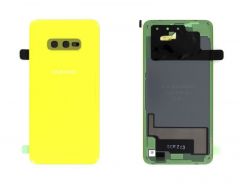 Face arrière ORIGINALE Samsung G970 Galaxy S10E SERVICE PACK GH82-18452G jaune
