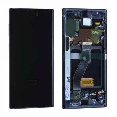 Ecran lcd avec vitre tactile ORIGINAL Samsung N970 Galaxy Note 10 SERVICE PACK GH82-20818A noir