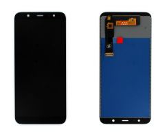 Ecran lcd avec vitre tactile TFT "sans capteur de proximité" pour Samsung A605 Galaxy A6 Plus 2018 noir