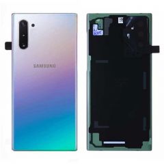 Face arrière ORIGINALE Samsung N970 Galaxy Note 10 SERVICE PACK GH82-20528C silver/argent 