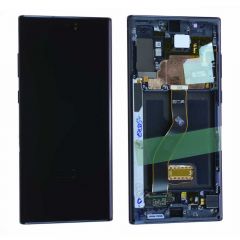 Ecran lcd avec vitre tactile ORIGINAL Samsung N975 Galaxy Note 10 Plus SERVICE PACK GH82-20838B blanc