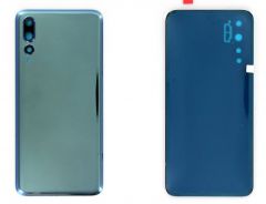 Face arrière avec vitre appareil photo pour Huawei P20 Pro bleu