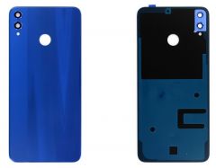 Face arrière avec vitre appareil photo pour Huawei HONOR 8X bleu