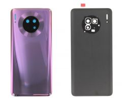 Face arrière avec vitre appareil photo pour Huawei Mate 30 violet