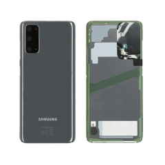 Face arrière ORIGINALE Samsung G980 / G981 Galaxy S20 SERVICE PACK GH82-22068A / GH82-21576A gris