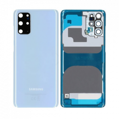 Face arrière ORIGINALE Samsung G985 Galaxy S20 Plus SERVICE PACK GH82-22032D bleu