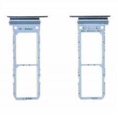 Support sim pour Samsung N975 Galaxy Note 10 Plus silver/argent