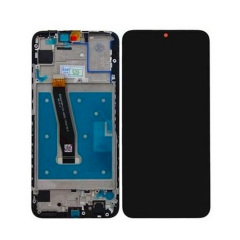 Ecran lcd avec vitre tactile pour Huawei P Smart Z avec chassis bleu