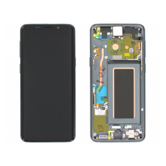 Ecran lcd avec vitre tactile ORIGINAL Samsung G960 Galaxy S9 SERVICE PACK GH97-21696C gris