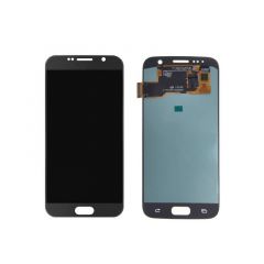 Ecran lcd avec vitre tactile OLED pour Samsung G930 Galaxy S7 noir