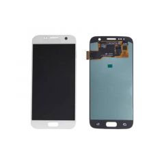 Ecran lcd avec vitre tactile OLED pour Samsung G930 Galaxy S7 silver/argent