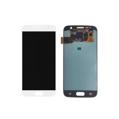 Ecran lcd avec vitre tactile OLED pour Samsung G930 Galaxy S7 blanc