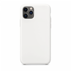 Housse de protection silicone rigide pour Iphone 12 Pro Max (Boite/BLISTER) blanc