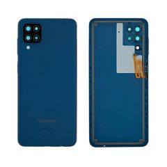 Face arrière ORIGINALE Samsung A125 Galaxy A12 SERVICE PACK GH82-24487C bleu