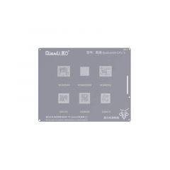 Pochoir de rebillage Qualcomm CPU 5 QIANLI QS11 Silver/Argent