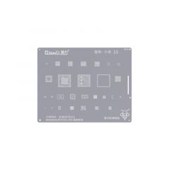 Pochoir de rebillage pour Xiaomi Redmi Note 2/3 QIANLI QS38 Silver/Argent