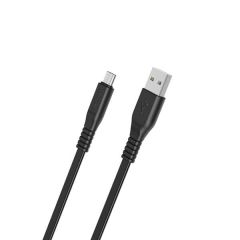 Cable Flat USB vers Micro Usb (2.4A) 1 mètre BOROFONE BX23 (Boite/BLISTER) noir