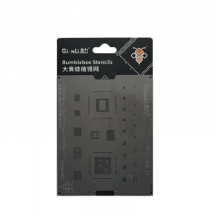 Pochoir de rebillage pour Xiaomi 11/ 11 Ultra / 11 Pro /11i / 11 XPro QIANLI QS152 Silver/Argent