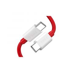 Cable Type C vers Type C ORIGINAL OnePlus 8T D307 (vrac/bulk) rouge