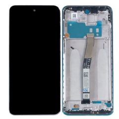 Ecran lcd avec vitre tactile de qualité originale pour Xiaomi Redmi Note 9S avec chassis gris