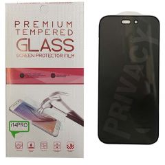 Film de protection en verre trempé effet privé pour iPhone 14 Pro (Boite/BLISTER)