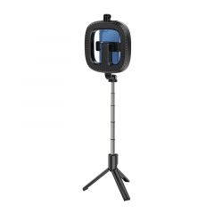Perche à selfie bluetooth pour smartphones avec trépied et ring light HOCO LV03 (Boite/BLISTER)