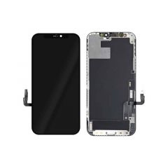 Ecran lcd avec vitre tactile pour Iphone 12 Pro Max INCELL RJ BORDURES D'ORIGINE (puce amovible) PREMIUM noir