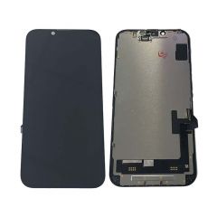 Ecran lcd avec vitre tactile pour Iphone 14 INCELL RJ BORDURES D'ORIGINE (puce amovible) PREMIUM noir