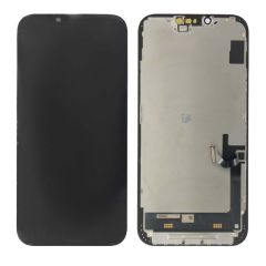 Ecran lcd avec vitre tactile pour Iphone 14 Plus INCELL RJ BORDURES D'ORIGINE (puce amovible) PREMIUM noir