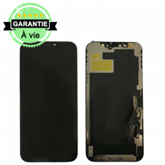 GARANTIE 100% - Ecran lcd avec vitre tactile pour Iphone 12 / 12 Pro INCELL RJ BORDURES D'ORIGINE (puce amovible) PREMIUM noir