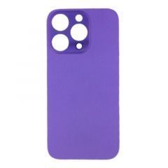Face arrière pour Iphone 14 Pro LARGE HOLE violet