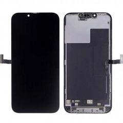 Ecran lcd avec vitre tactile pour Iphone 14 HARD OLED BORDURES D'ORIGINE EXCELLENCE noir