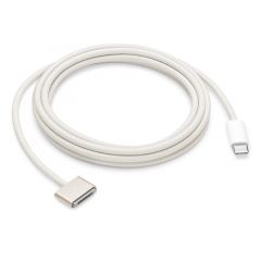 Cable générique USB-C vers Magsafe 3 2 mètre pour Macbook (vrac/bulk) blanc