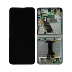 Ecran lcd avec vitre tactile ORIGINAL Samsung F731B Galaxy Z Flip 5 SERVICE PACK GH82-31827D / GH82-31828D vert