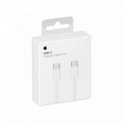Cable USB-C vers USB-C ORIGINAL Apple Iphone 1 métre MUF72FE/A (Boite/BLISTER) blanc