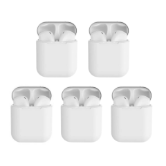 Lot de 5 - Écouteurs sans fil bluetooth TWS INPODS 12 (Boite/BLISTER) blanc