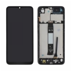 Ecran lcd avec vitre tactile de qualité originale pour Xiaomi Redmi A1/A1 plus avec chassis noir 