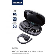 Écouteurs sans fil bluetooth intra-auriculaire Jellico TWS24 (Boite/BLISTER) noir