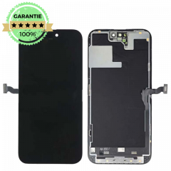 GARANTIE 100% - Ecran lcd avec vitre tactile pour Iphone 14 Pro Max HARD OLED BORDURES D'ORIGINES EXCELLENCE noir